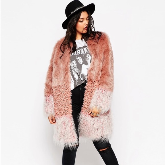 ASOS Curve Jackets & Blazers - ASOS Curve fur coat ...